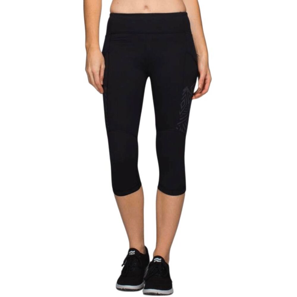 LULULEMON ATHLETICA Stash It Crop 'Black' Size 4